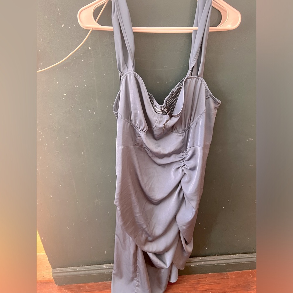 Women’s Blue Asymmetrical Dress